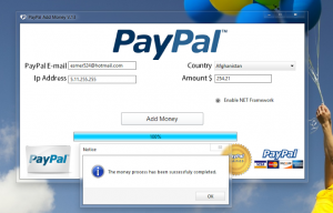 PayPal account generator