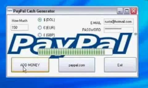 PayPal cash generator
